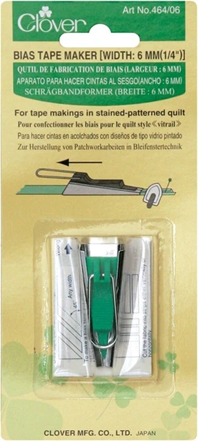Clover Bias Tape Maker-1/4" - 3 Pack
