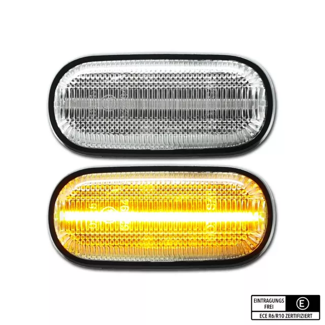 WEISSE LED Seitenblinker Honda S2000 CRX Civic NSX Accord