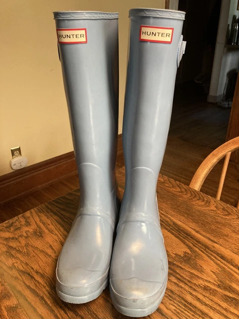 hunter original gloss rain boots