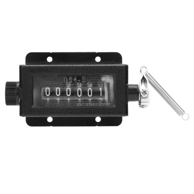 Moduli contatore contatore industriale 1:1 1 set 6 cifre fissaggio ricambio
