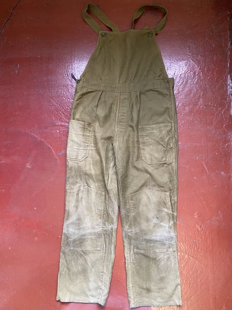 Tuta vintage URSS sanforizzata sbiadita dal sole abbigliamento da lavoro militare russo