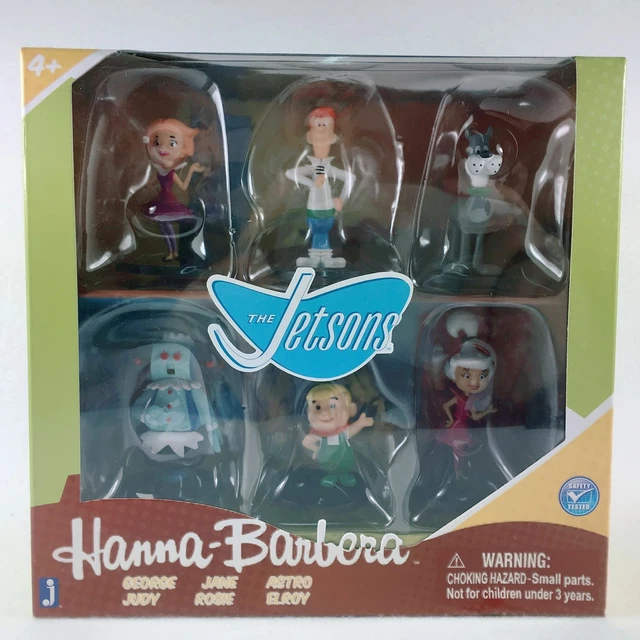 THE JETSONS HANNA-BARBERA Collector Mini Action Figure 6-Pack By ...