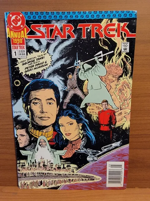Star Trek Annual #1 VF DC Comics 1990