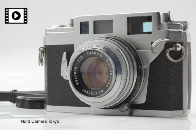 Video [N MINT] Konica IIIA III A Rangefinder Film Camera Hexanon 48mm F/2 JAPAN