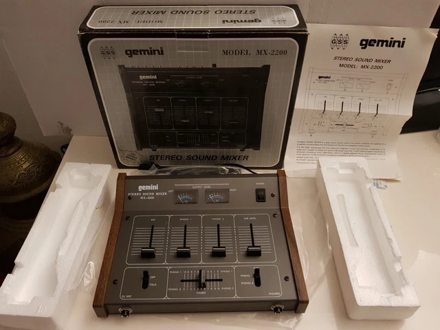 DJミキサー　GEMINI MX-2200 超美品 DJミキサー GEMINI MX-2200 超美品 楽器・機材