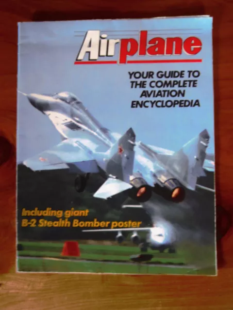 Magazine Airplane Giant B-2 Stealth Bomber Poster  Great ** Must See