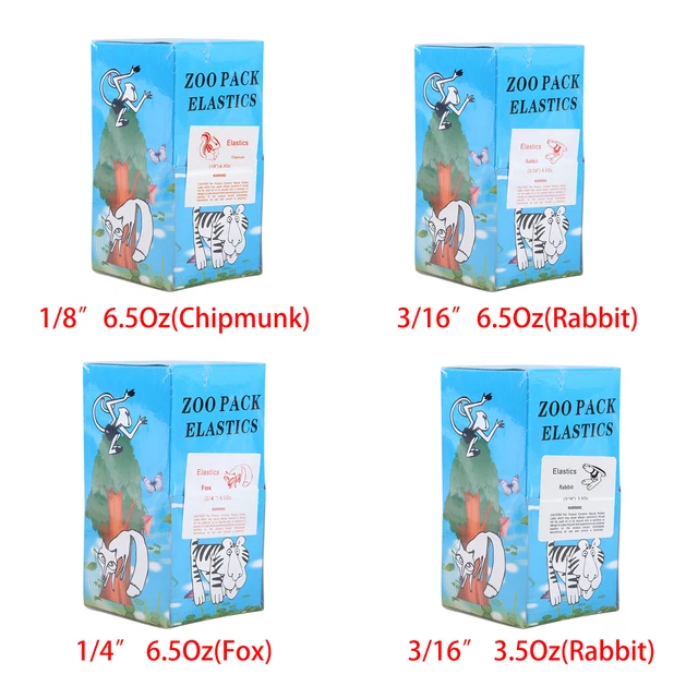 5000pcs Colorful Dental Rubber Bands For Braces Orthodontic Elastics Ligation Ring Latex