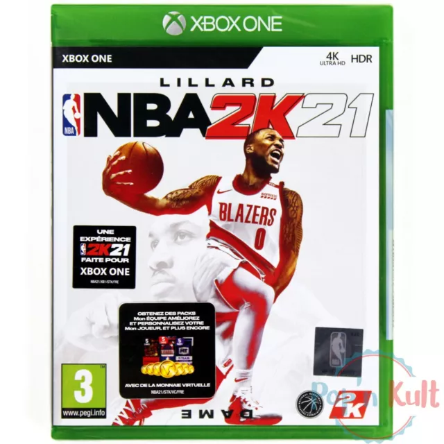 Jeu NBA 2K21 [VF] sur Xbox One NEUF sous Blister