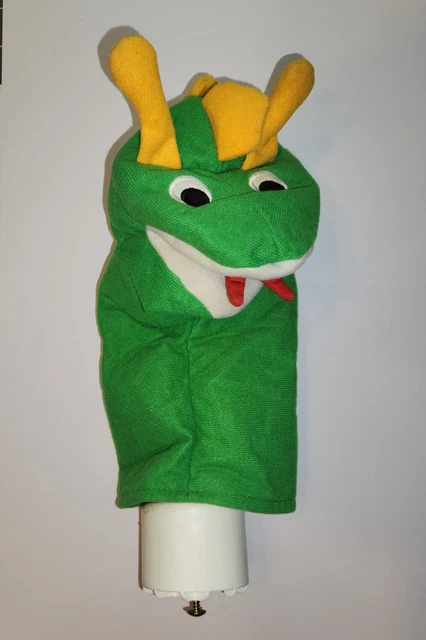 Baby Einstein Discover Play Exersaucer Green Dragon Puppet Toy Replacement Part