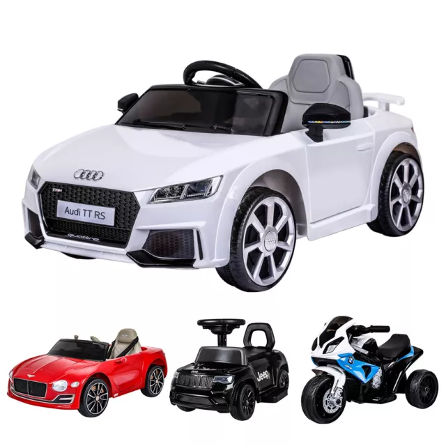 Kids Ride On Car Motorbike Remote Control Toy 12V/6V Battery Licensed Audi BMW