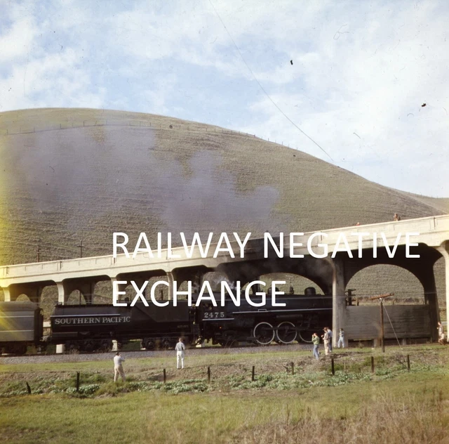 Southern Pacific SP 2-6-0 #2475, Altamont excursion, 1 Original Negative
