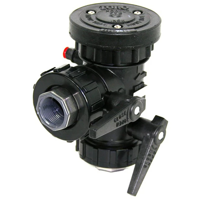 Black Pressure Vacuum Breaker Plastic Construction Easy To Use Design Outdoor