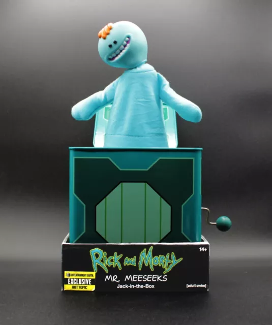 Rick and Morty Mr. Meeseeks Jack In The Box! Good Condition! Working!