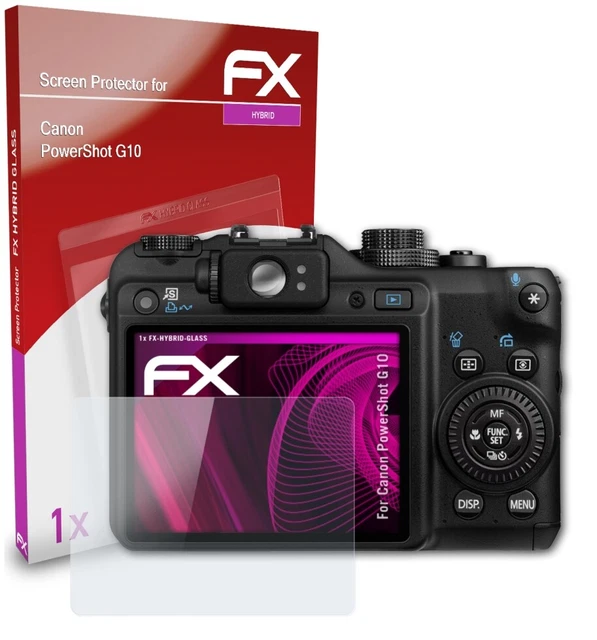 atFoliX Verre film protecteur pour Canon Digital IXUS 80 IS