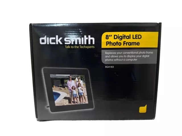 dick smith 8” digital LED photo frame XG4183