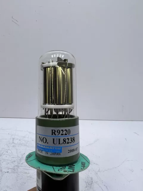 Hamamatsu R9220 Photomultiplier Tube Side-On PMT w/Matsusada HPMS-1N-L2BMH