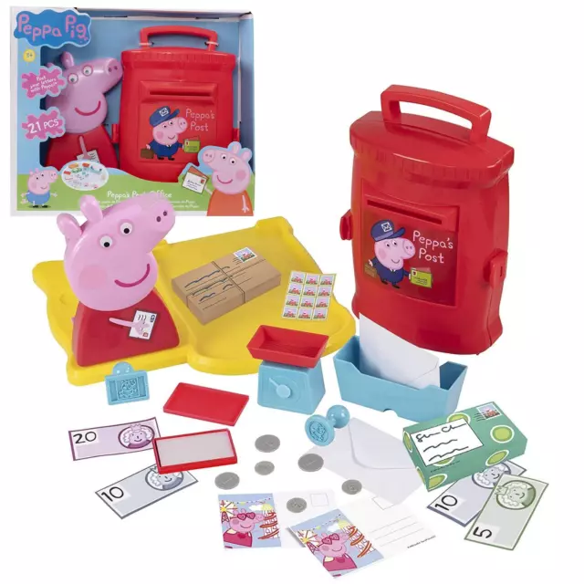 Peppa Pig Ufficio postale di Peppa 21 pezzi giocattolo bambini età 3+ anni