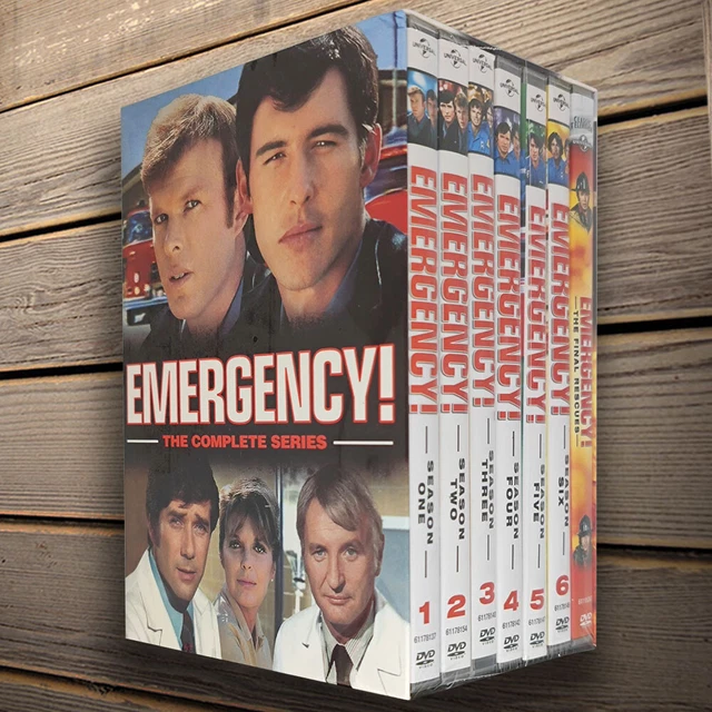Emergency the Complete series (DVD 2016 32-Disc Set) Seasons 1-7 Region 1 New