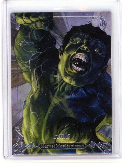 2018 UD Upper Deck Skybox Marvel Masterpieces Simone Bianchi #86 Hulk 62/99 JS