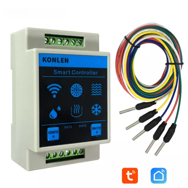 Water Level Sensors Controller Pump Relay Switch Detector Overflow Flood Alarms