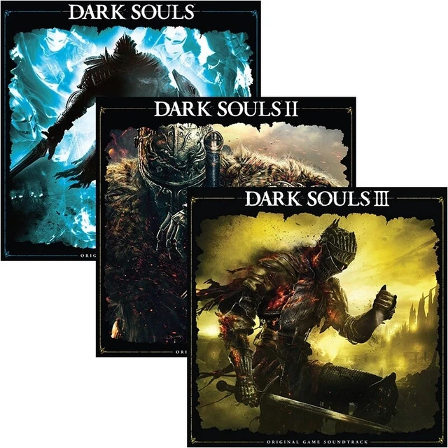 Dark Souls Trilogy Limited Edition 3LP Vinyl (ps4 collector 2