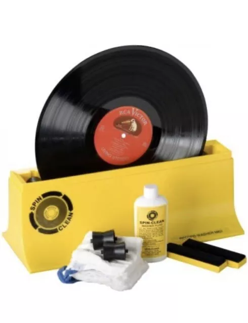 SPIN Clean - Kit Complet pour Nettoyage Des Vinyles Original Neuf