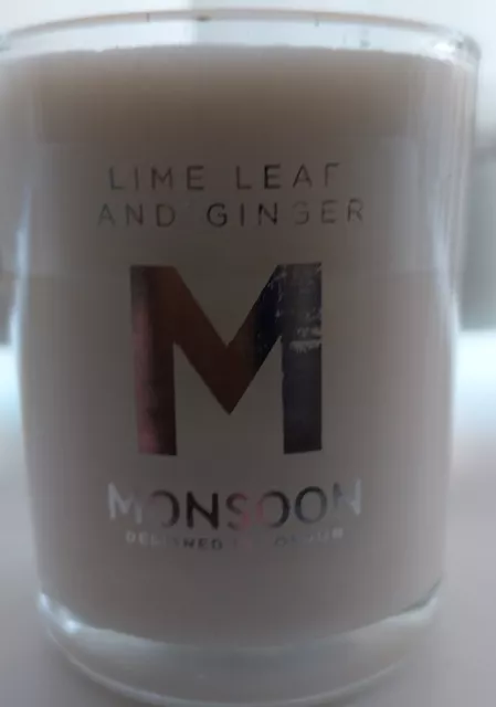 Monsoon Candle "Lime leaf & Ginger "