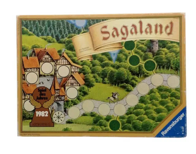 Ravensburger Sagaland Familienspiel Gesellschaftsspiel komplett