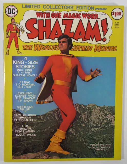 SHAZAM! Limited Collectors' Edition C-35 1975 Treasury Captain Marvel Comic
