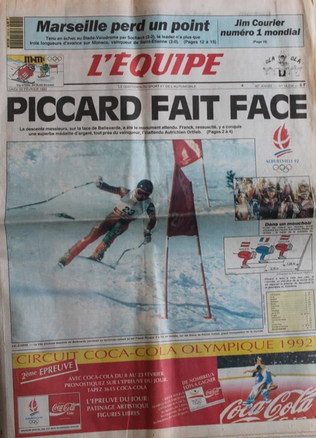 SKI DE FOND ET SKI ALPIN. Franck Piccard, marathon man