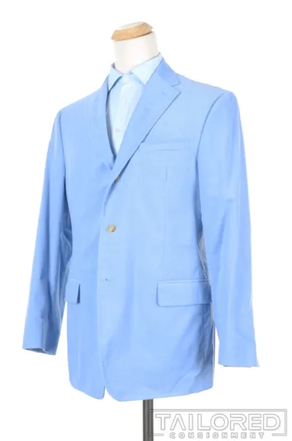 NWT - POLO RALPH LAUREN Blue Corduroy Cotton Blazer Sport Coat Jacket - L / 42 L