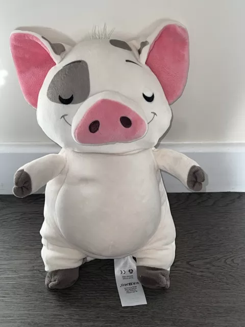 Disney Store Gorgeous Moana Pua Pig Plush Soft Teddy Bear Toy