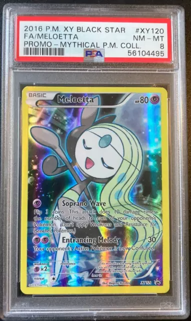 Meloetta FULL ART ULTRA RARE XY120 Promo Pokemon Mythical Collection NM HOLO