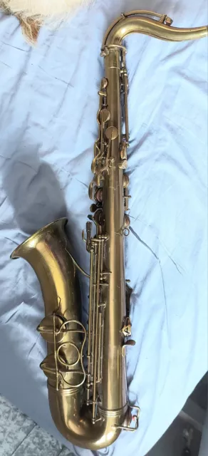 Triebert, Paris, tenor saxophone - rare 1930s French sax made by Couesnon