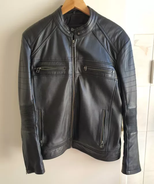 Black Nappa Leather Jacket