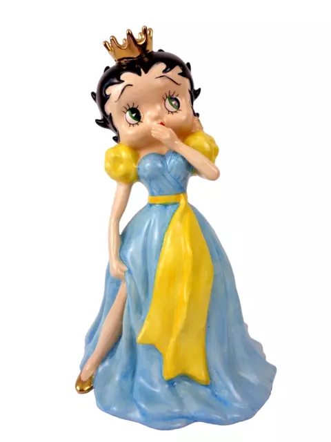 Betty Boop ' Princess ' Wade 10" Large Statue Figurine KFS King Feature Rare