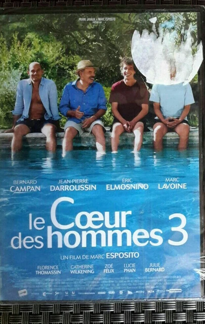 dvd neuf sous blister LE COEUR DES HOMMES 3