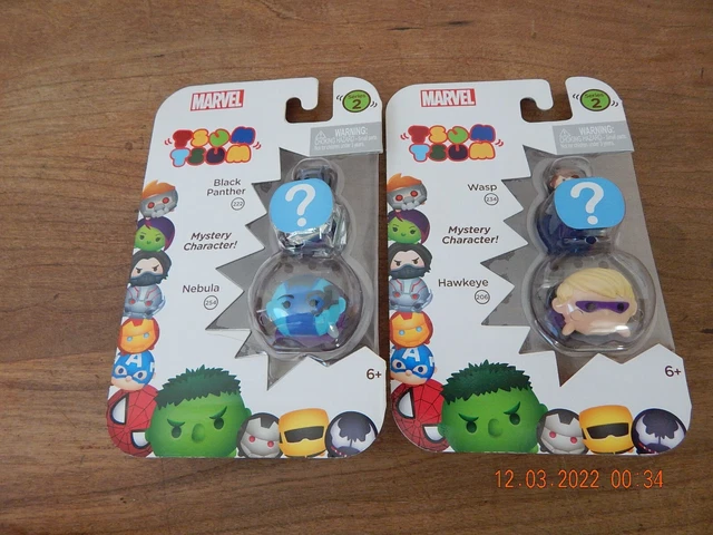 Disney MARVEL Tsum Tsum Mini Figures Sets Series 2 (2 Packs = 6 Total Figures)