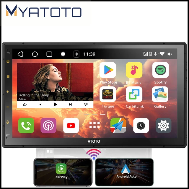 ATOTO S8 MS 2DIN 4G LTE Car Stereo 7” QLED Display GPS ATOTO S8 MS 2DIN 4G LTE Car Stereo 7” QLED Display GPS