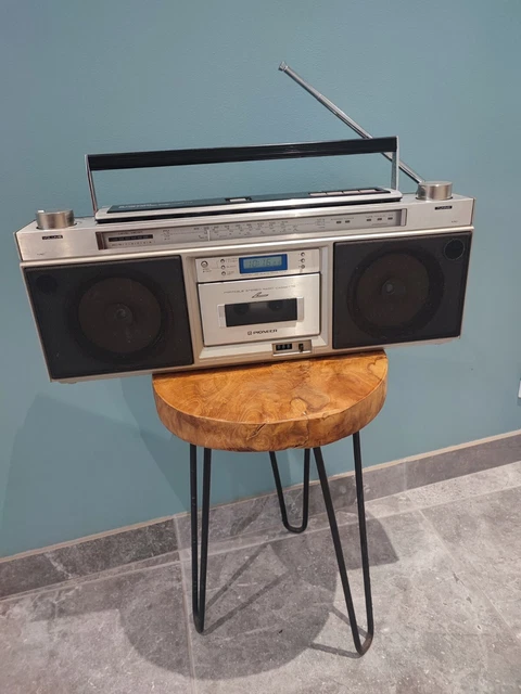 Ghettoblaster Continental Edison RC 5198 – Radio Cassette Vintage AM/FM – Gris