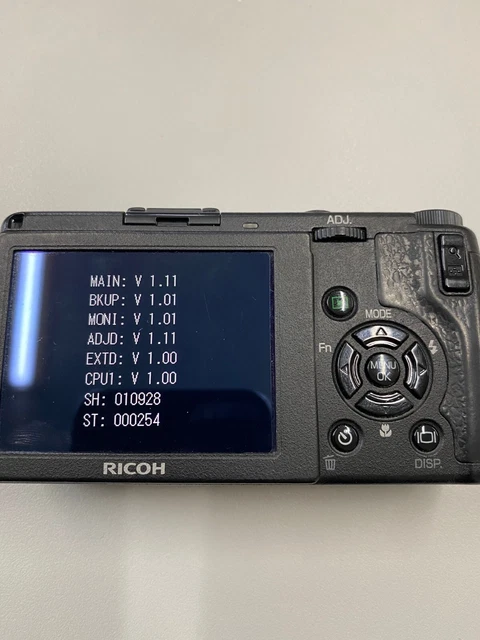 READ [EXC+4] Ricoh GR Digital II 10.1MP Black Camera From JAPAN #423 2