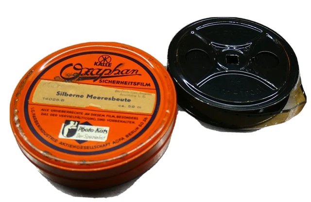 3Agfa 16mm Film Ozaphan "Silberne Meeresbeute"