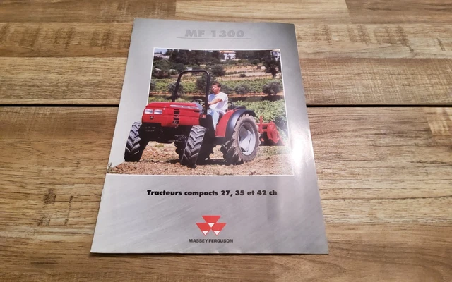 PROSPECTUS BROCHURE TRACTEUR deutz fahr publicité renault ford case ih