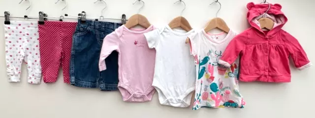 Pacchetto di abbigliamento per bambine età 0-3 mesi BillieBlush baby gap cura materna