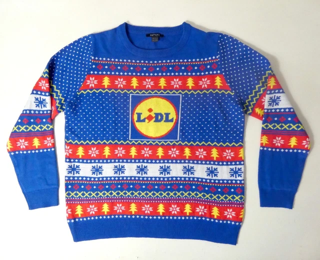 Pull De Noël Lidl 2025 Homme - Taille XL, Marque Livergy, Multicolore, Neuf Avec étiquettes