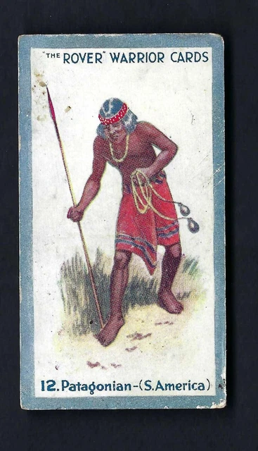 Thomson - Warrior Cards (Sectional) - #12 Patagonian, S America