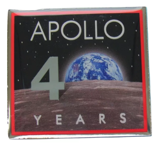 NASA Winco PIN vtg APOLLO 11 official 40th Anniversary moon lunar Neil Armstrong