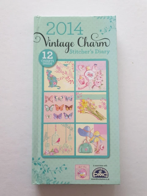 Vintage Charm - Siobhan Harrison - Hefttagebuch - 12 Kreuzstichdiagramme