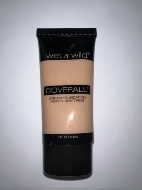 Wet n Wild #816 Fair / Light Coverall Cream foundation 1 fl oz ~DISCOUNTINUED ~