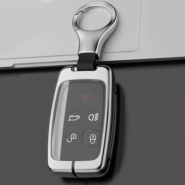 5-Button Car Key Fob Case Shell Fit for Land Rover Range Rover Discovery Sport